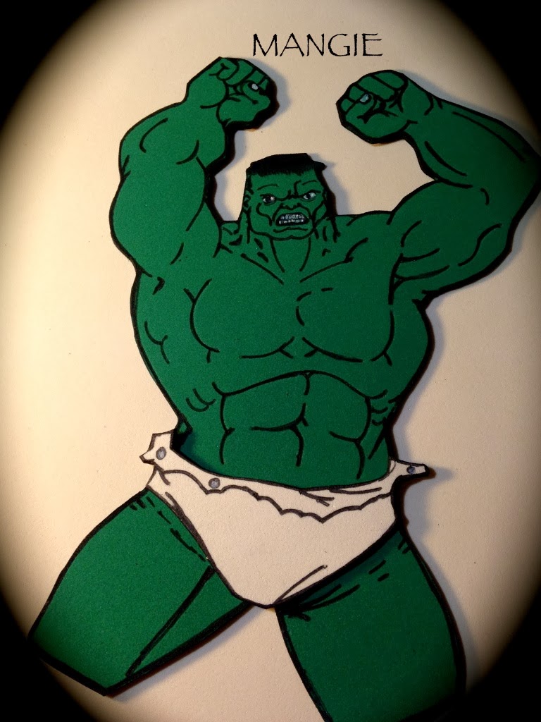 Detalle de Hulk Detalle de Hulk