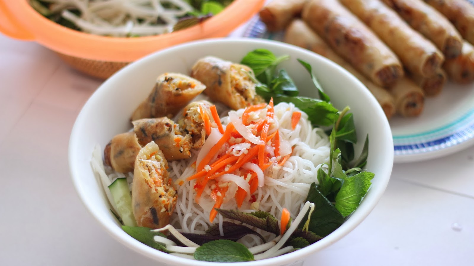 Boriville Vietnamese Egg Rolls Vermicelli Noodles (Bun Cha Gio)