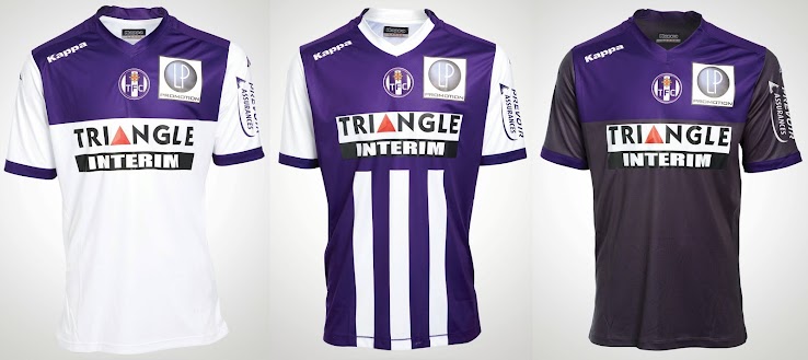 Kappa Toulouse FC 14-15 Kits Released