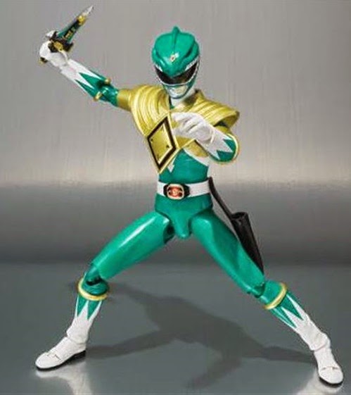 Metals Power Rangers Green Ranger DIE-CAST  Sammelfigur  M216 