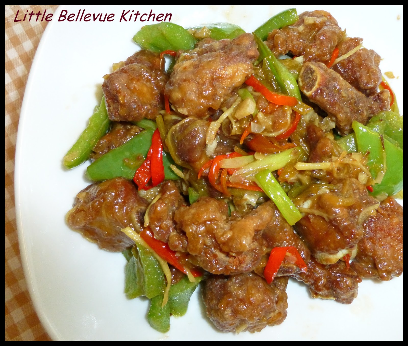 Little Bellevue Kitchen Fried Pork Ribs in Sour Plum Sauce