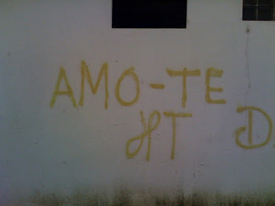 Por discrição, omito o nome da amada