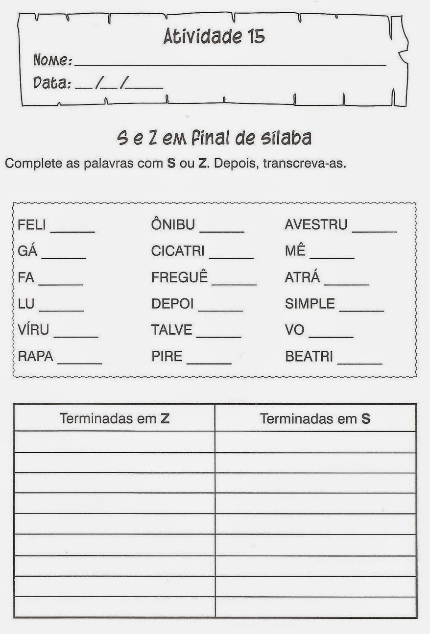 CLUBE DA COR ATIVIDADES ESCOLARES : (3)ATIVIDADES COM