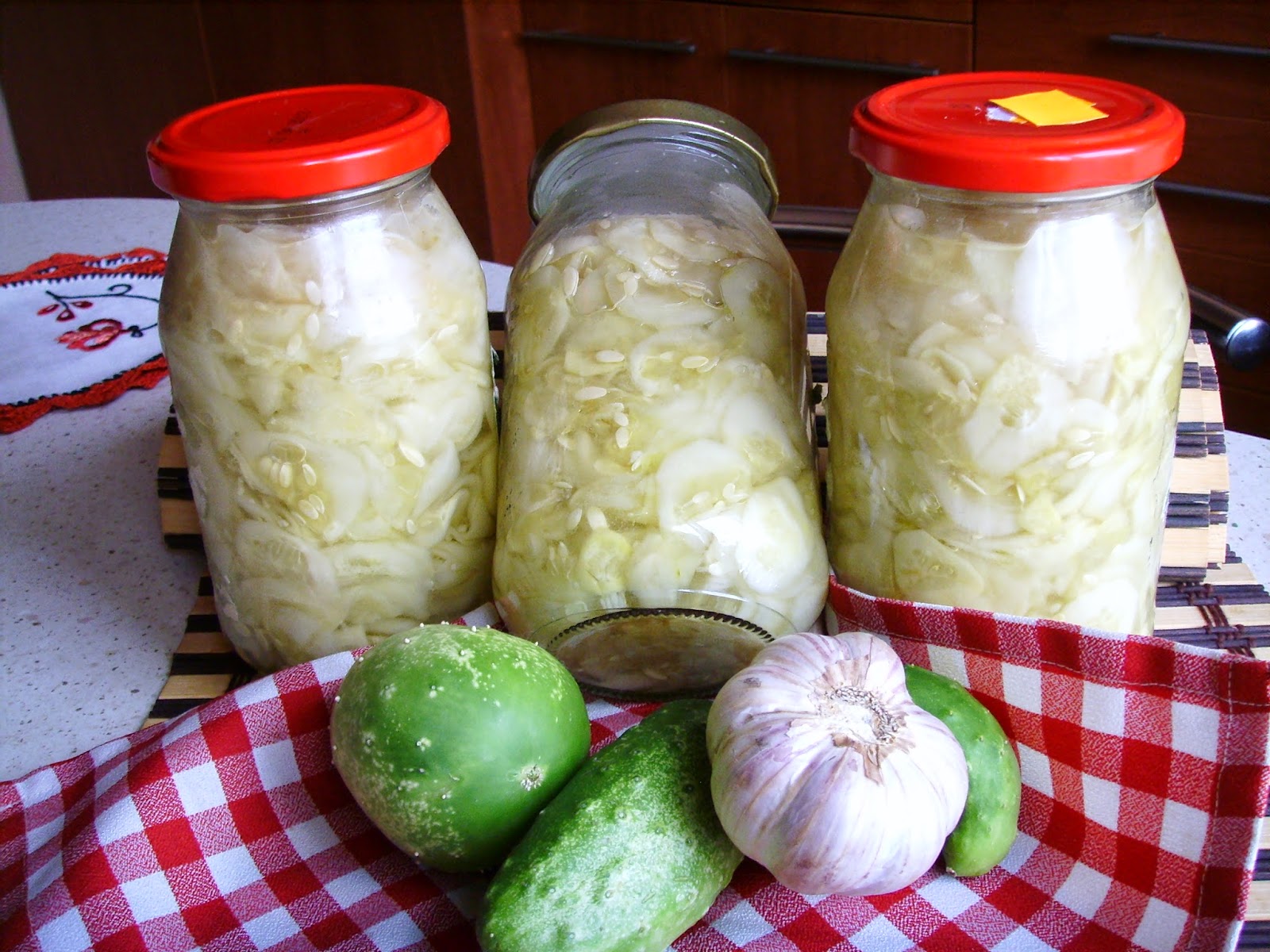 Огуречная закуска на зиму