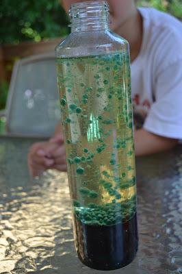 DIY Lava Lamp Science Experiment for Kids by Science Sparks