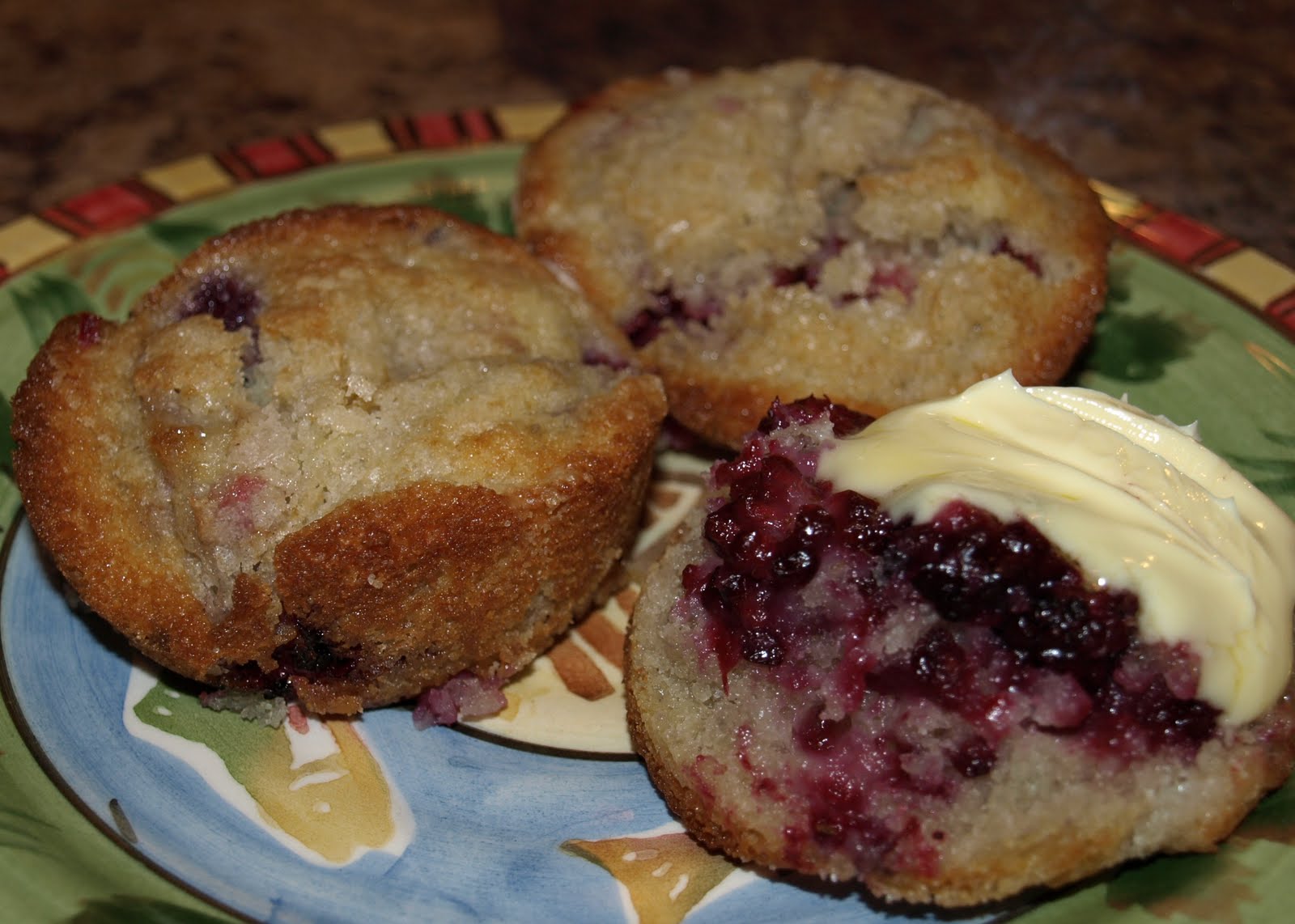 Basic Training Cooking with Kids Yummy Blackberry Muffins