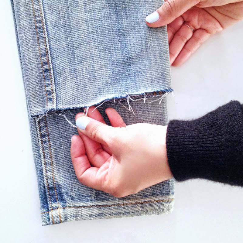 Frayed Denim Trend tornano gli orli sfilacciati dei jeans Vita su Marte