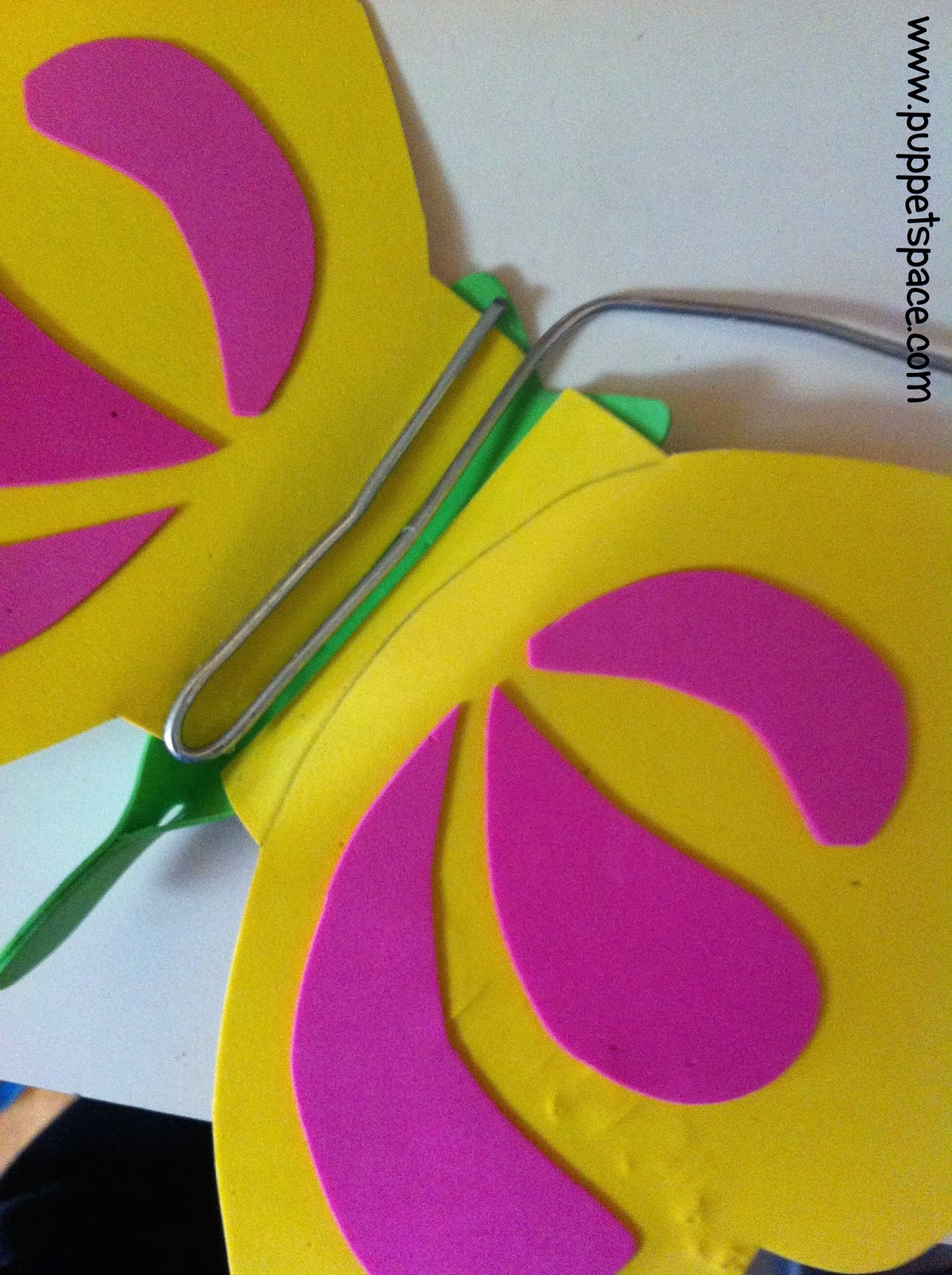 Making a Prop StepbyStep Make a flapping butterfly