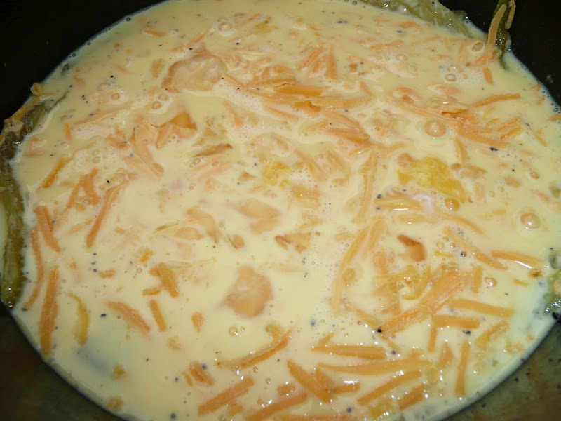 Everyday Dutch Oven Hatch Green Chile Pie