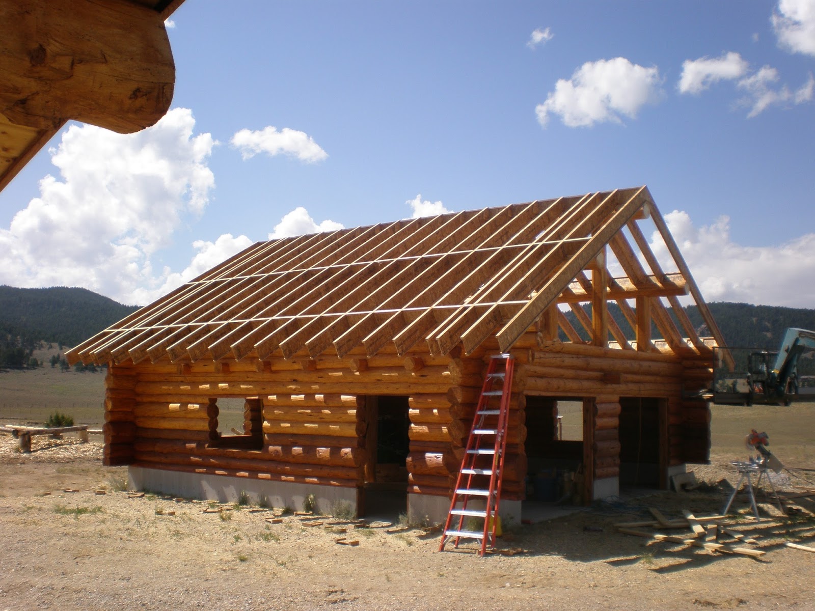 Anderson Log Cabin Fever Log Home Building 2013