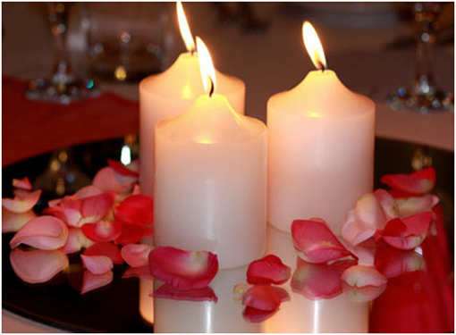 Wedding Candle Decoration