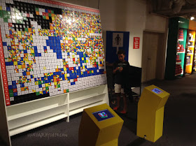 Rubik Cube collage at Great Lakes Science Center this Summer #thisiscle | @mryjhnsn 