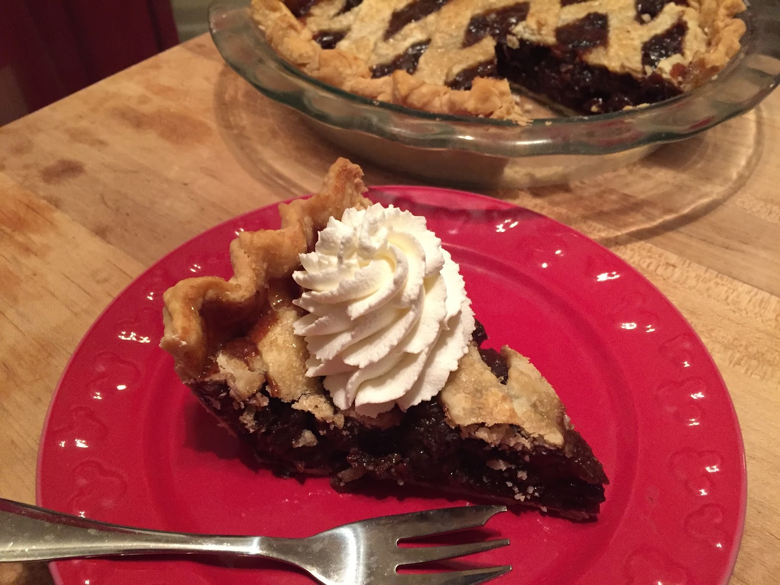 Cooking with Joey Buttered Rum Raisin Pie
