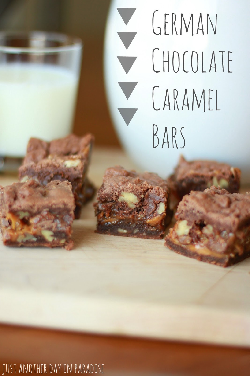 Larissa Another Day German Chocolate Caramel Bars