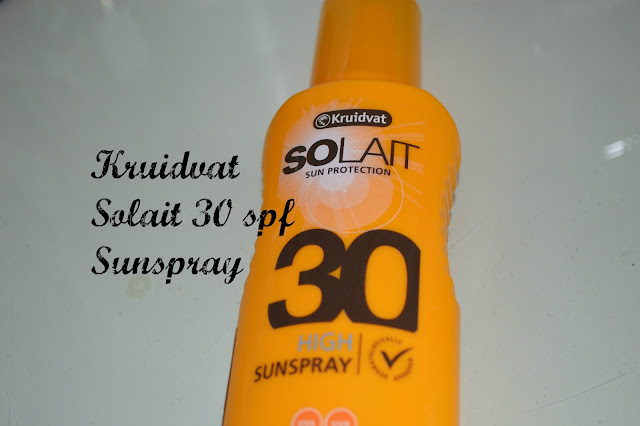 Bykhadija: Review: Kruidvat Solait Sunspray spf 30