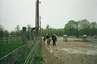 because I can't help myself....Sarah at her first schooling show ... on a wolly mammoth