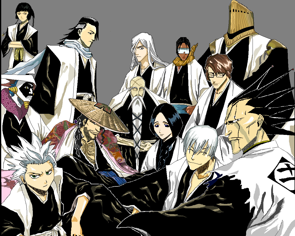 Gallery of Bleach Squad 8 Captain.