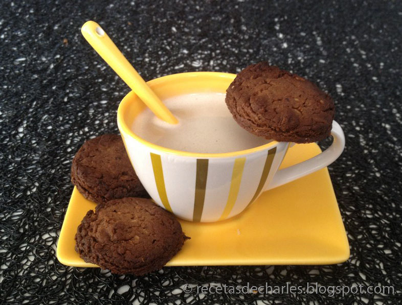 Las recetas de Charles Galletas de muesli y chocolate