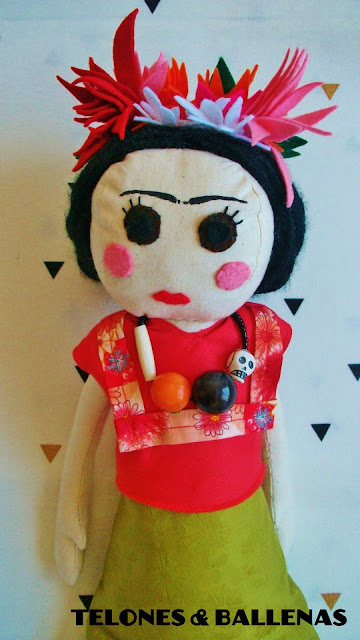 muñeca frida kahlo