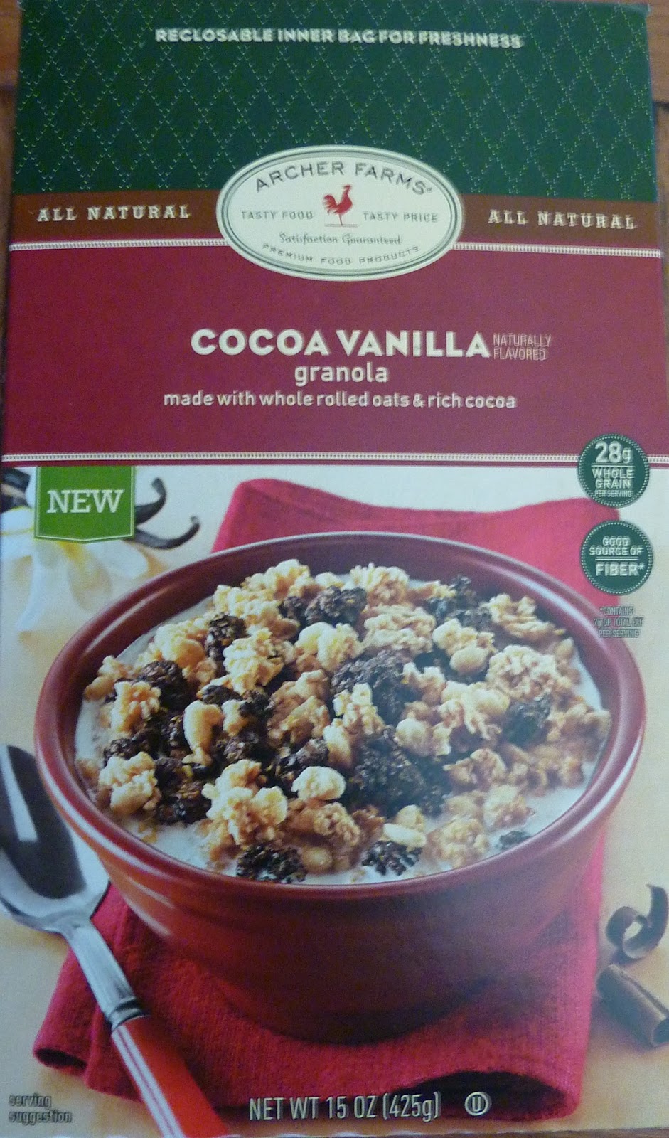 What's Good at Archer Farms? Archer Farms Cocoa Vanilla Granola