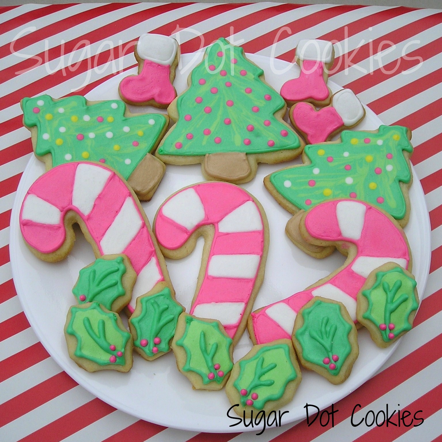 Christmas Sugar Cookies with Christmas Sugar Cookies with