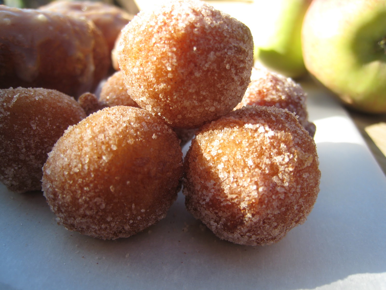 The Way to My Family's Heart Applesauce Doughnuts