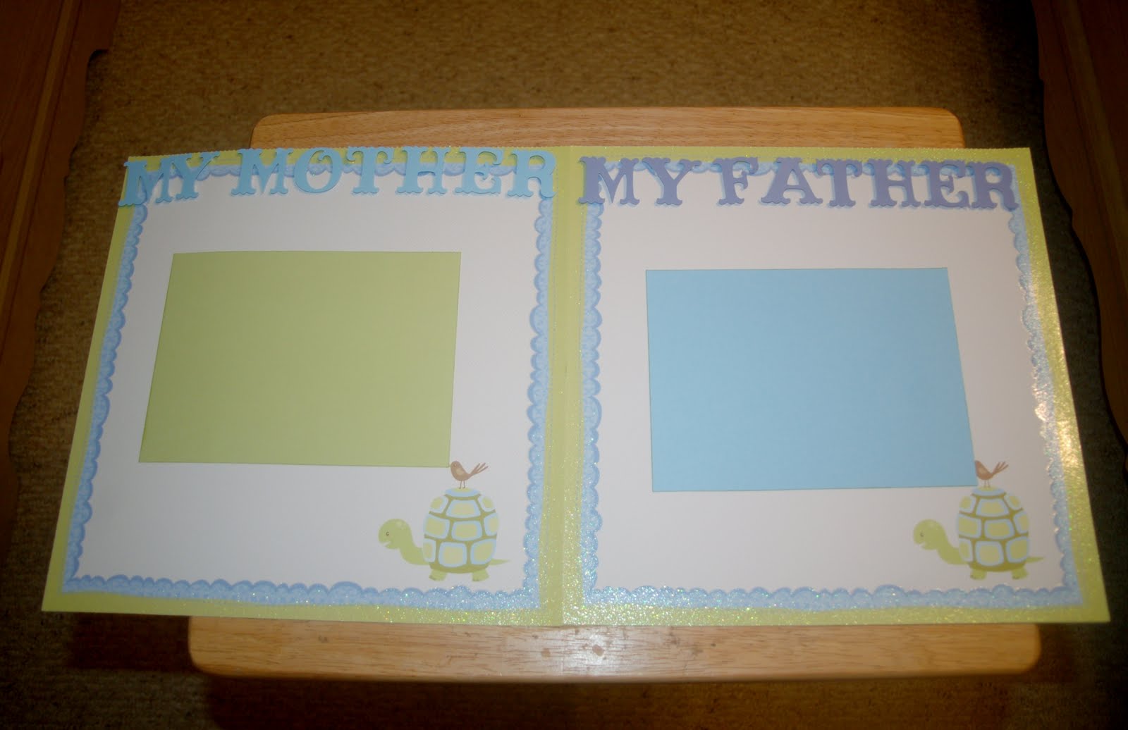 MY SPOT Baby Boy Scrapbook Album