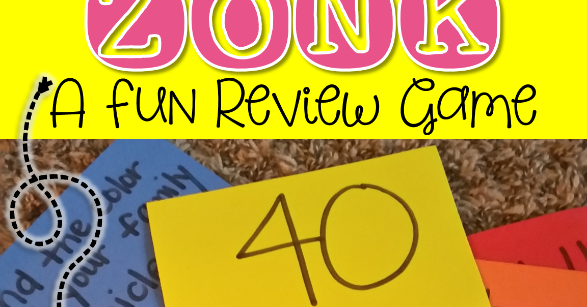 Primary Polka Dots ZONK! {A Fun Review Game}