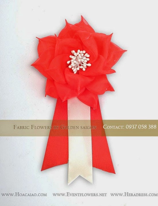 Hoa cài áo cho đại biểu tham dự hội nghị, sự kiện, event - 10
