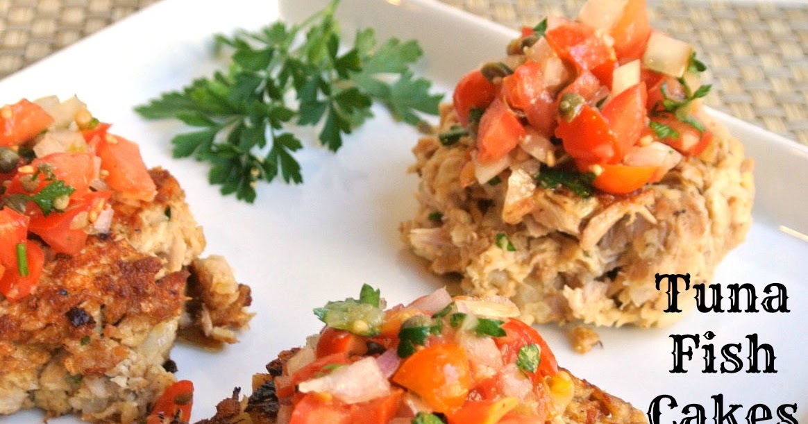 Mom, What's For Dinner? Tuna Cakes with Fresh Tomato Salsa