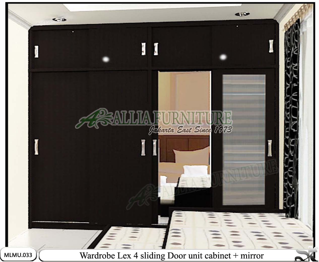 Lemari Plafon Minimalis Unit Cabinet Lex Allia Furniture