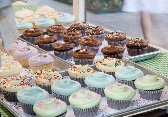 como decorar os cupcakes