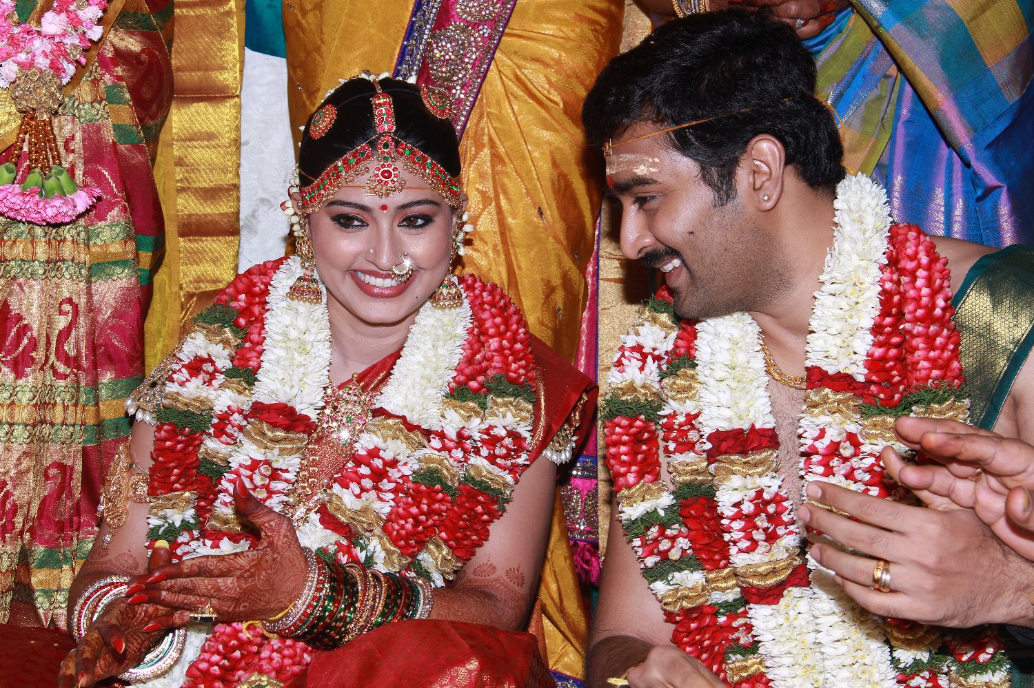 Sneha-Prasanna ties knot twice, wedding Photos, Marriage Pictures