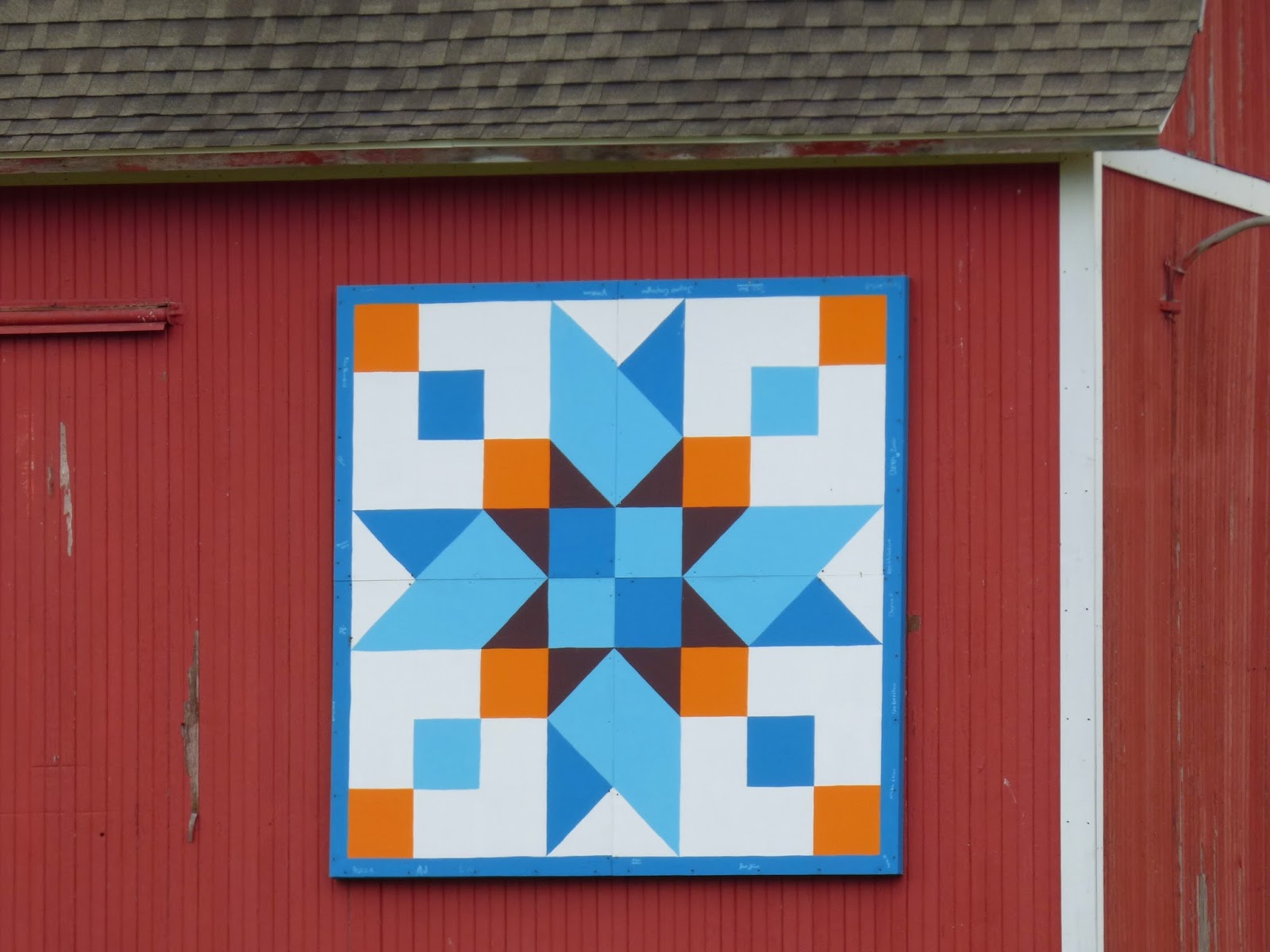 Barn Quilts Vicksburg Quilt Trail, Vicksburg, Michigan