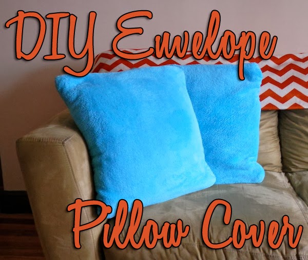 DIY Envelope Pillow Cover Neon Rattail