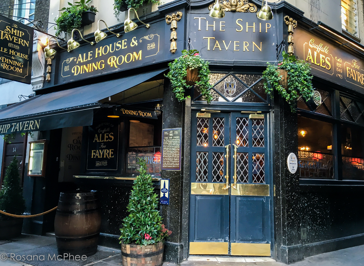 Sunday Lunch In London At The Ship Tavern Oak Room Hot