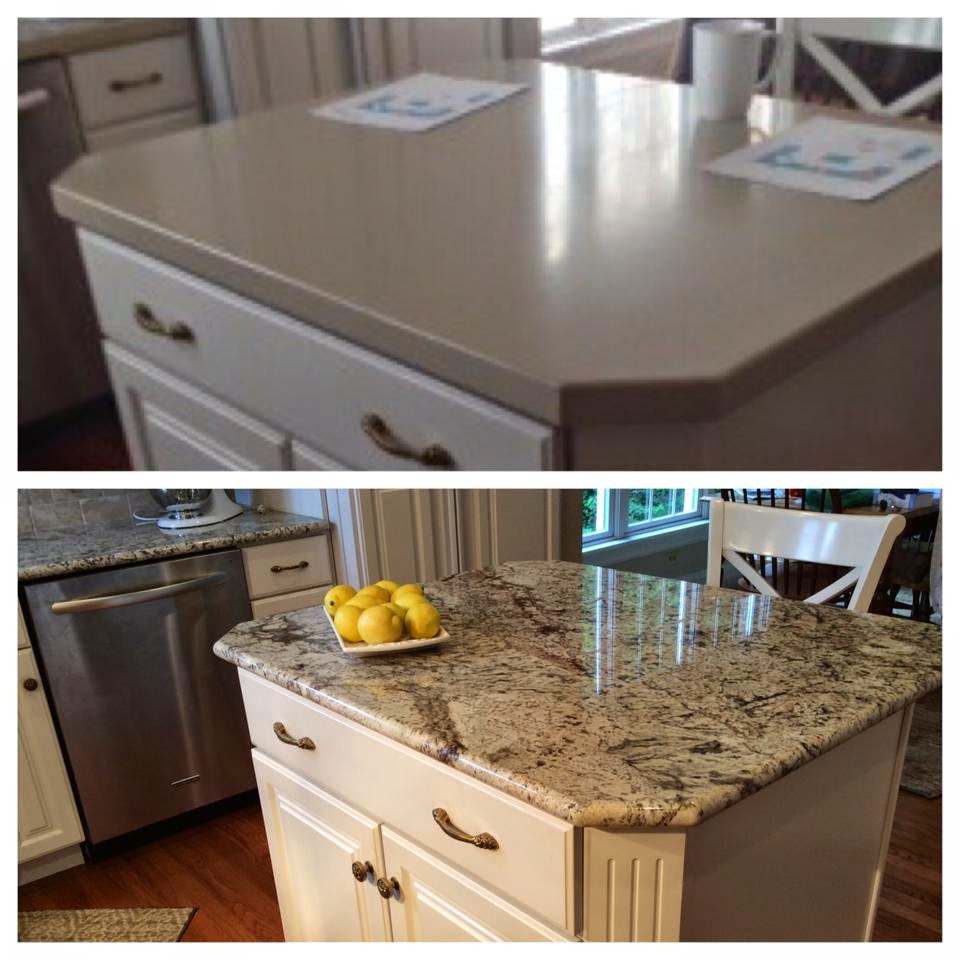 Southwest Granite rocks! Before and After Granite Countertops