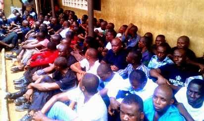 Arrested SUREP Task Force Officials Lagos Task-force Arrests 200 Sure-P Federal Task-force Officials