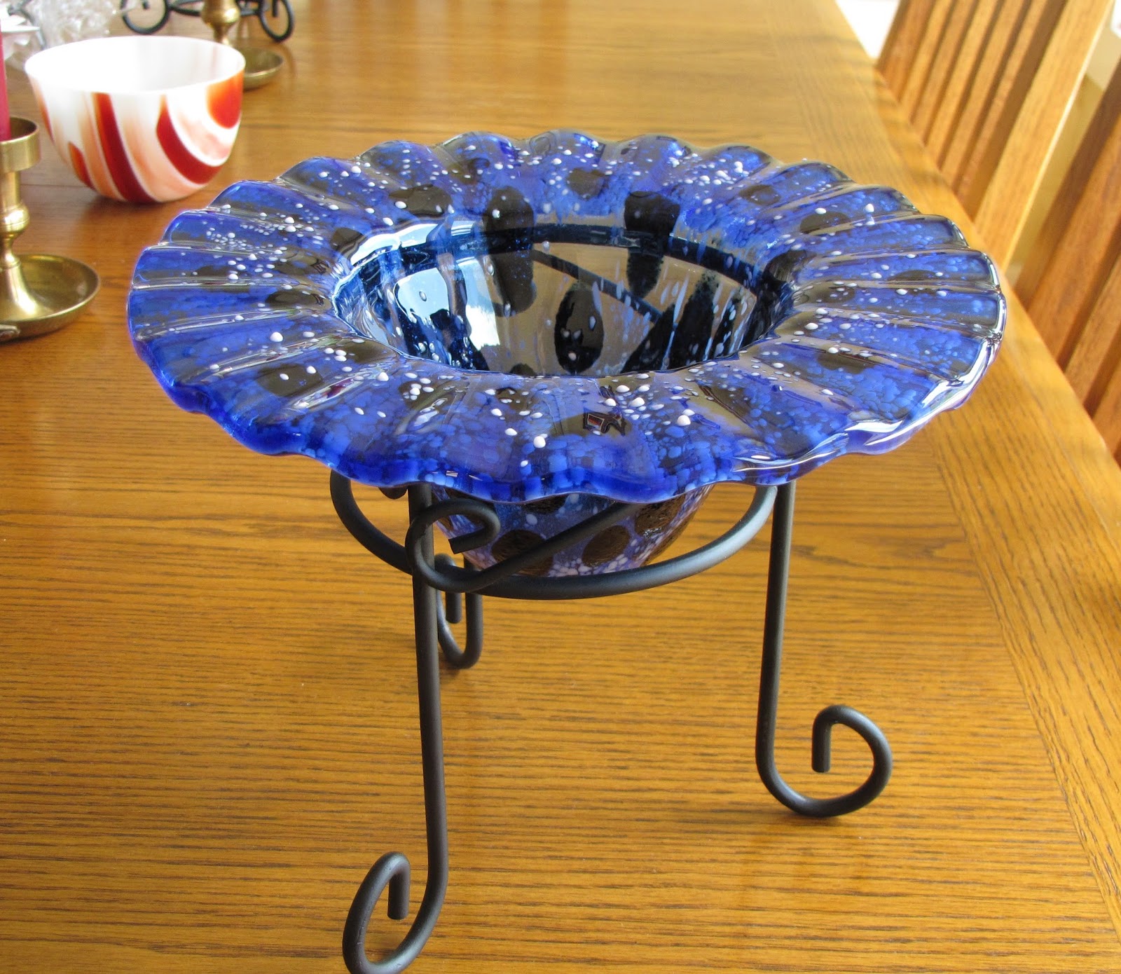 Fused Glass Bowls and Vases