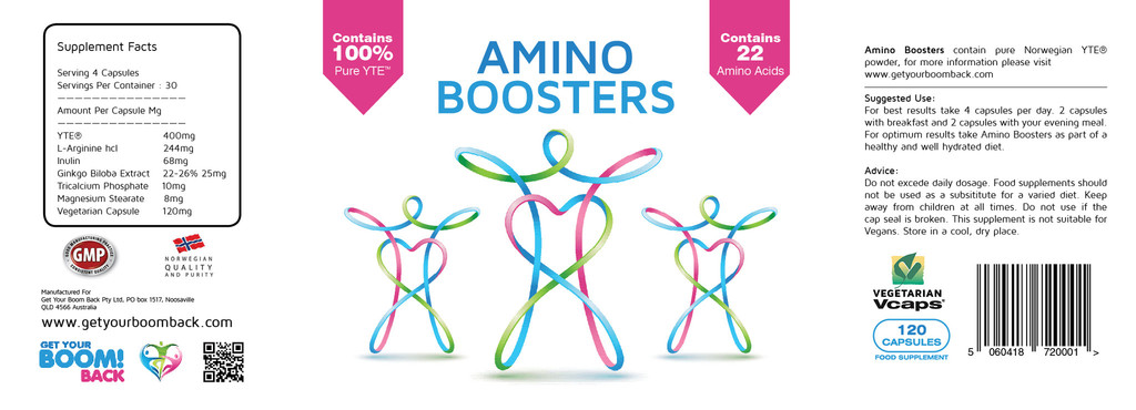 Amino Boosters cu YTE pur si 22 aminoacizi