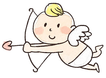 「Happy Valentine's Day」のイラスト文字