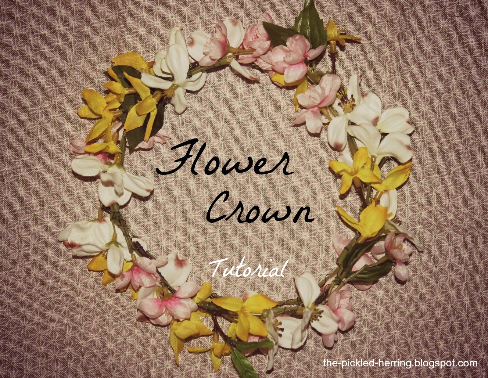 The Pickled Herring Midsommar Flower Crown Tutorial