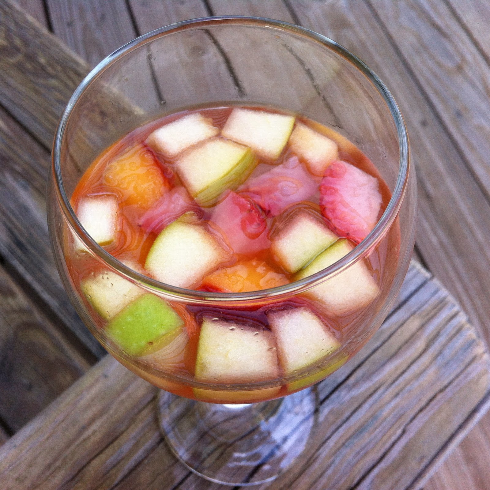Miss Allie Jane Homemade White Wine Sangria