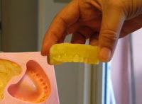 halloween denture ice cube tray mold for parties