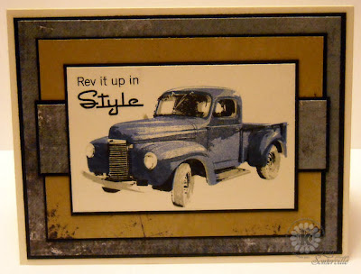 stamps - Kitchen Sink Stamps Multi Step Classic Old Truck