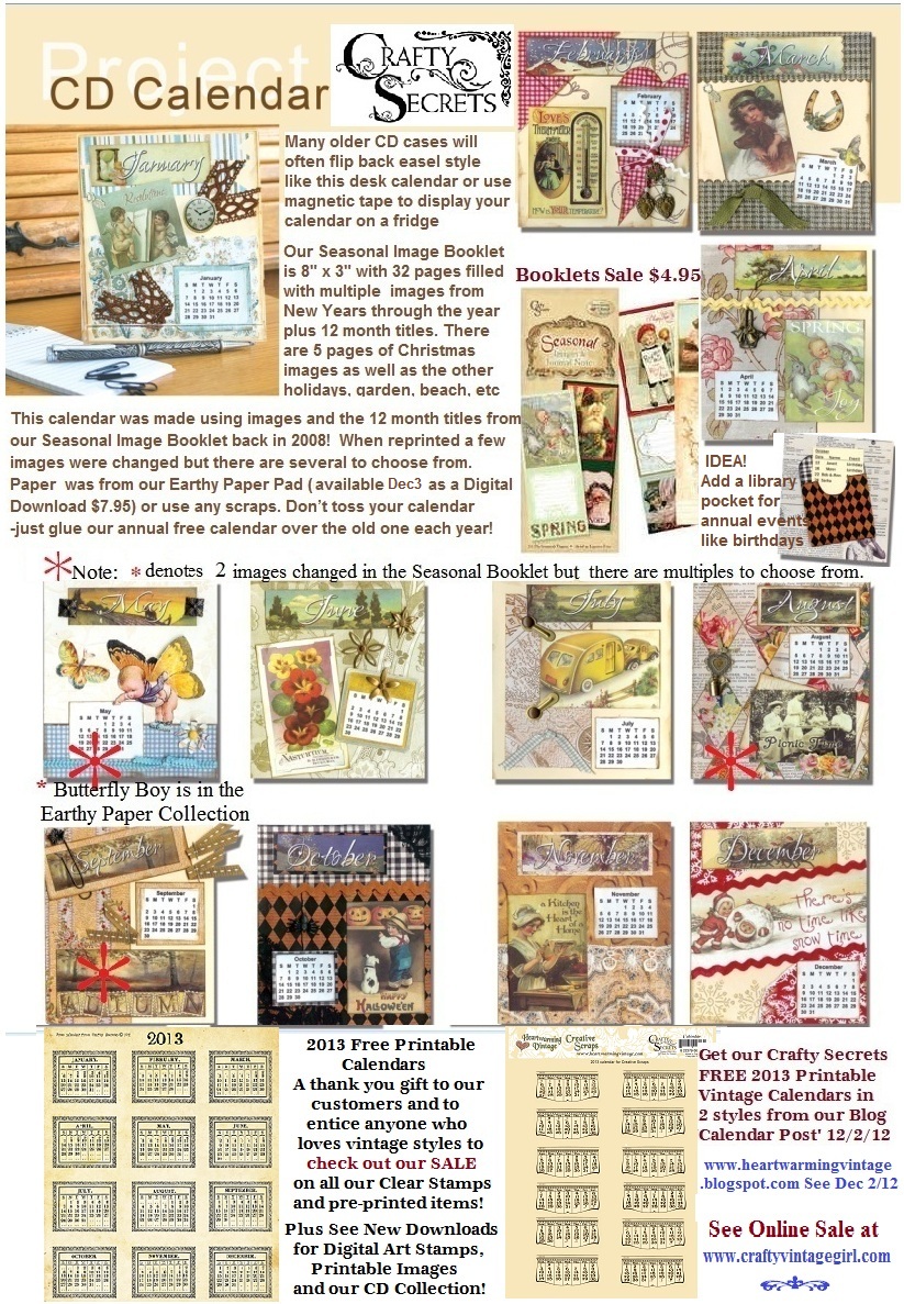 seasonal calendars