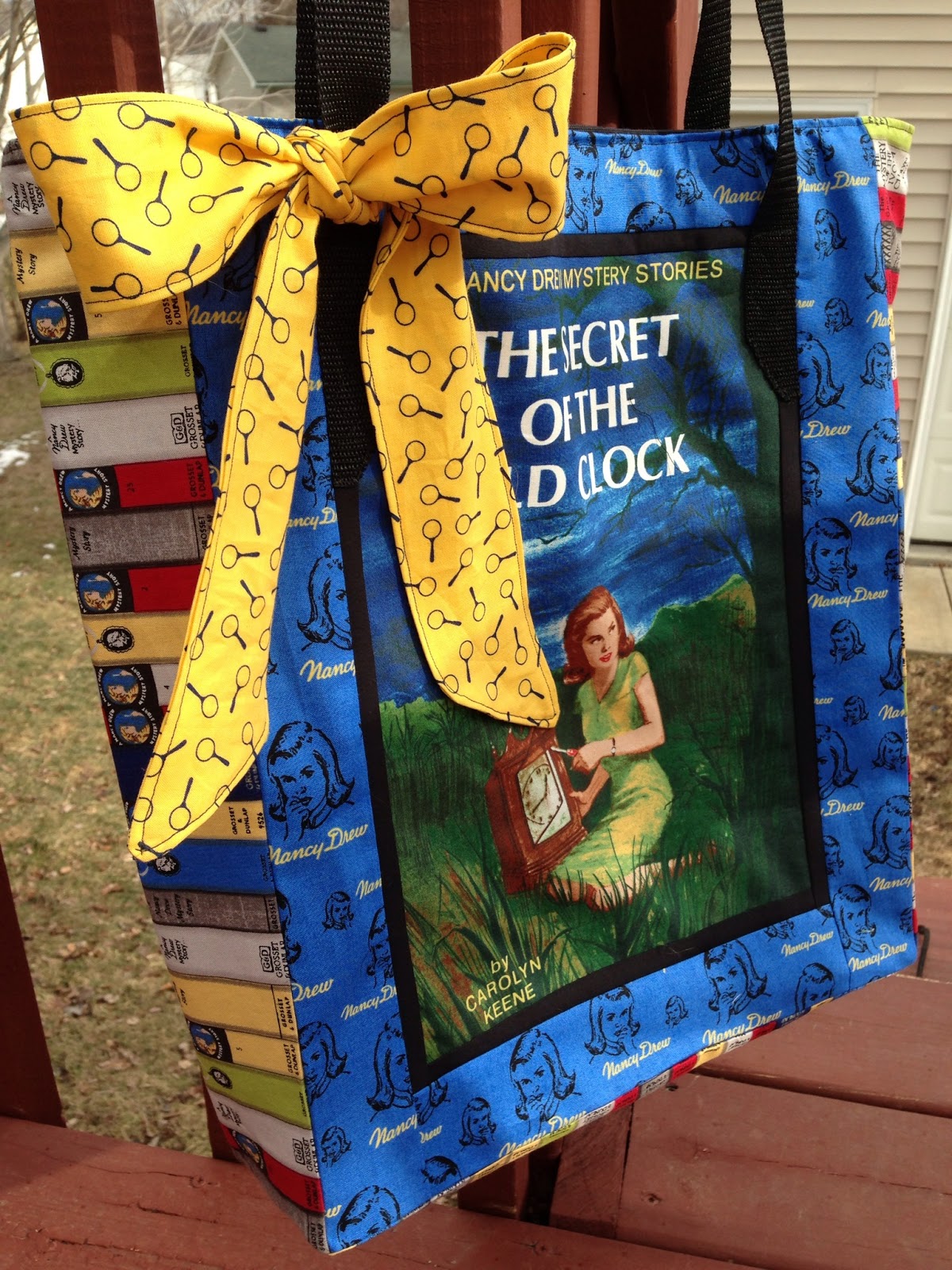 Ella's Enchanting Designs Nancy Drew Tote Bag