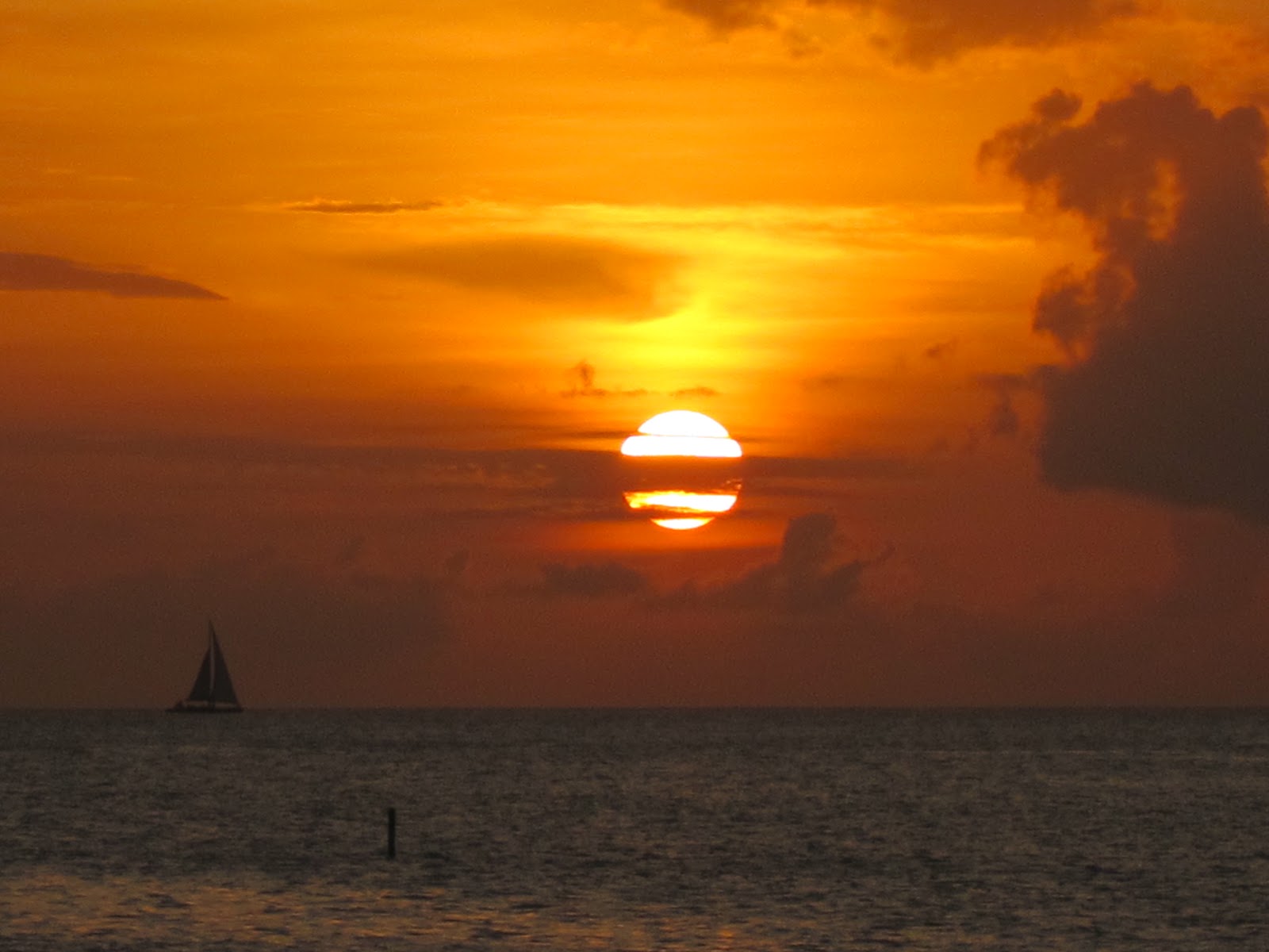 The Scurlock Scene Sunset on Grand Anse Beach