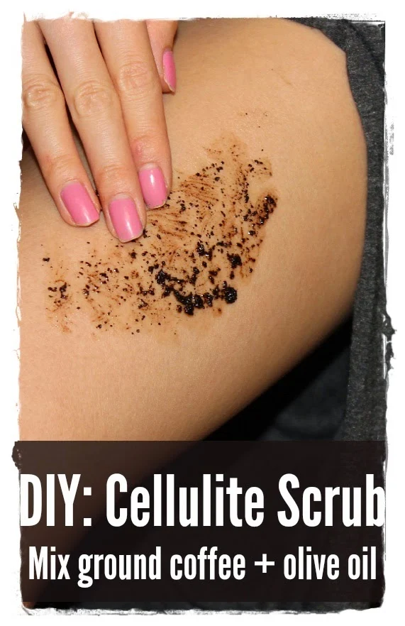 Beauty Hack # 2: Make a two-ingredient cellulite scrub