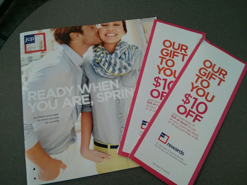 FREE IS MY LIFE Check Your Mailbox for JCPenney Catalog with 10 off
